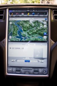 Tesla Model S Touchscreen