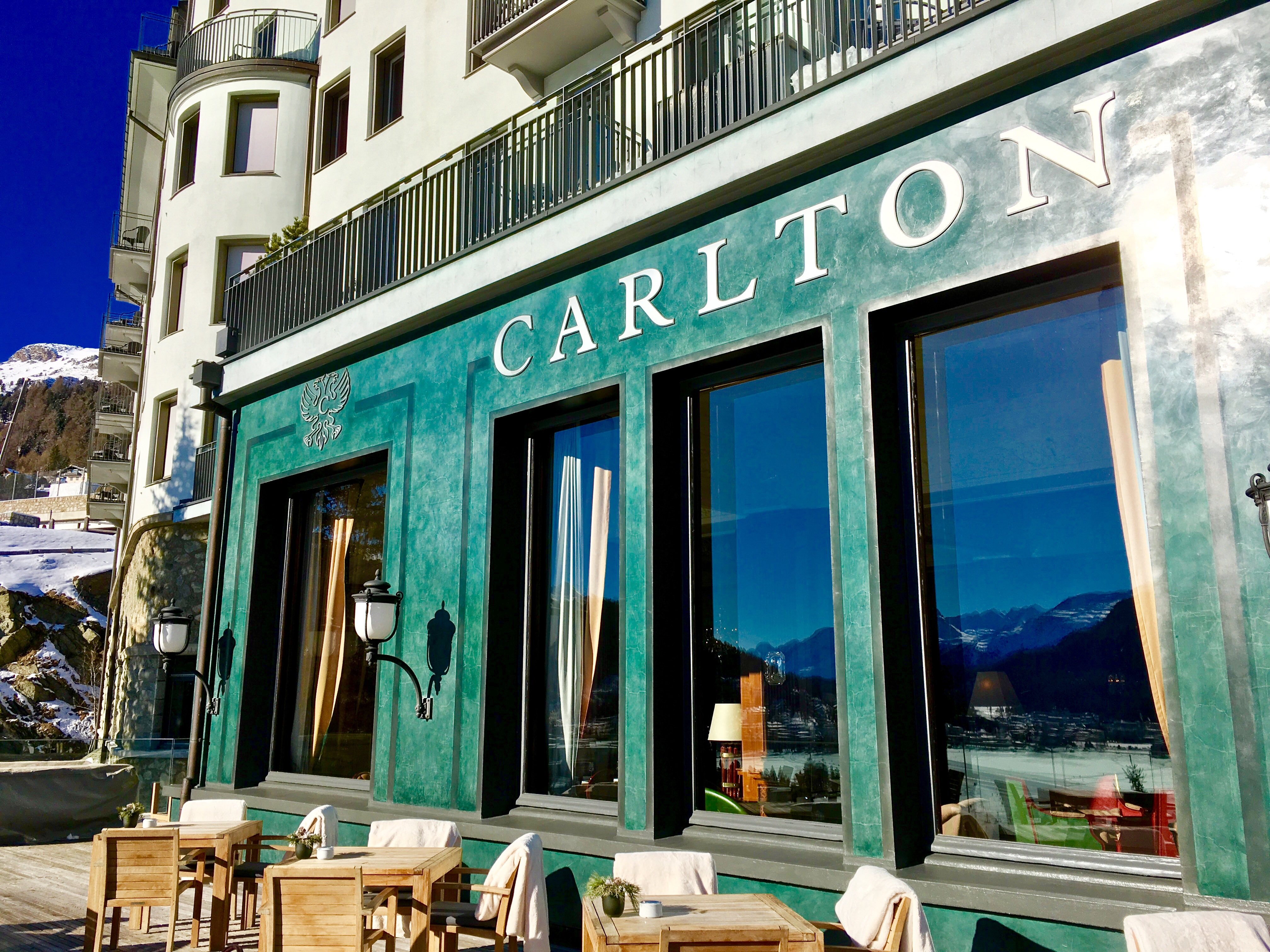 Aussenansicht des Carlton St. Moritz