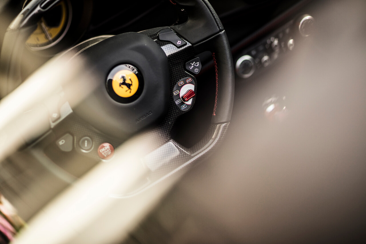 Ferrari 488 interior