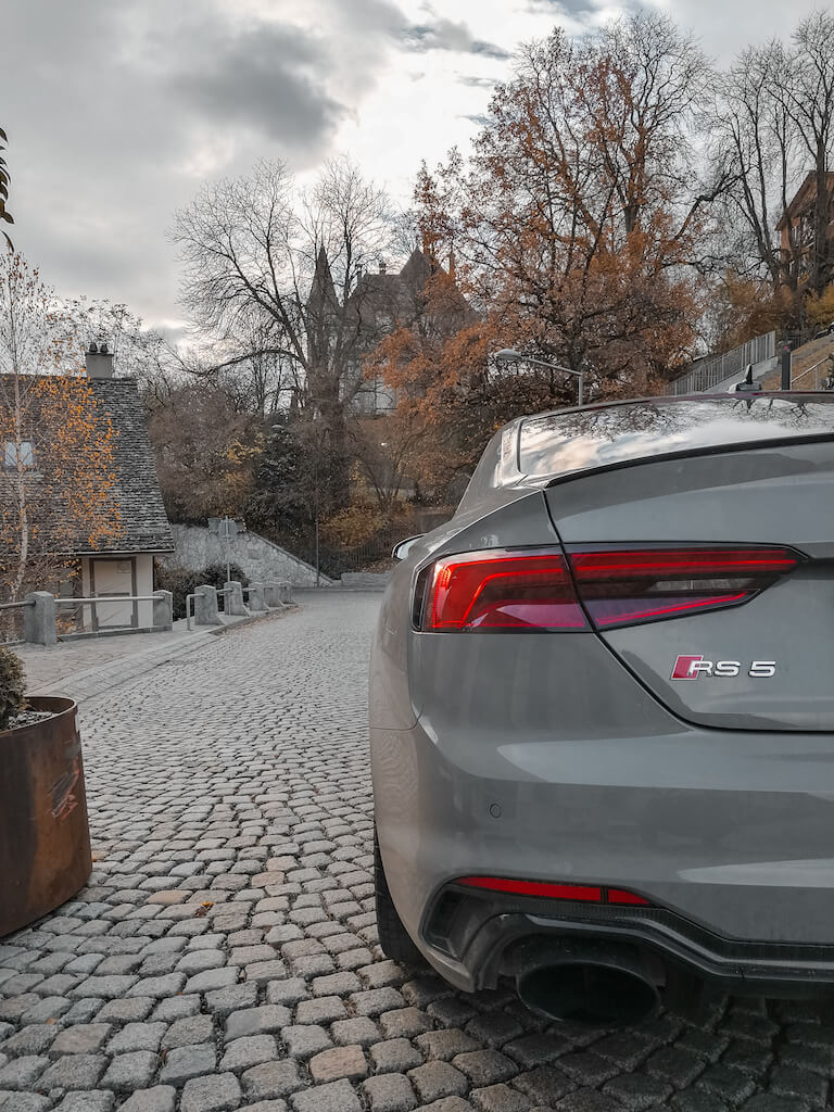 audi rs5 heck