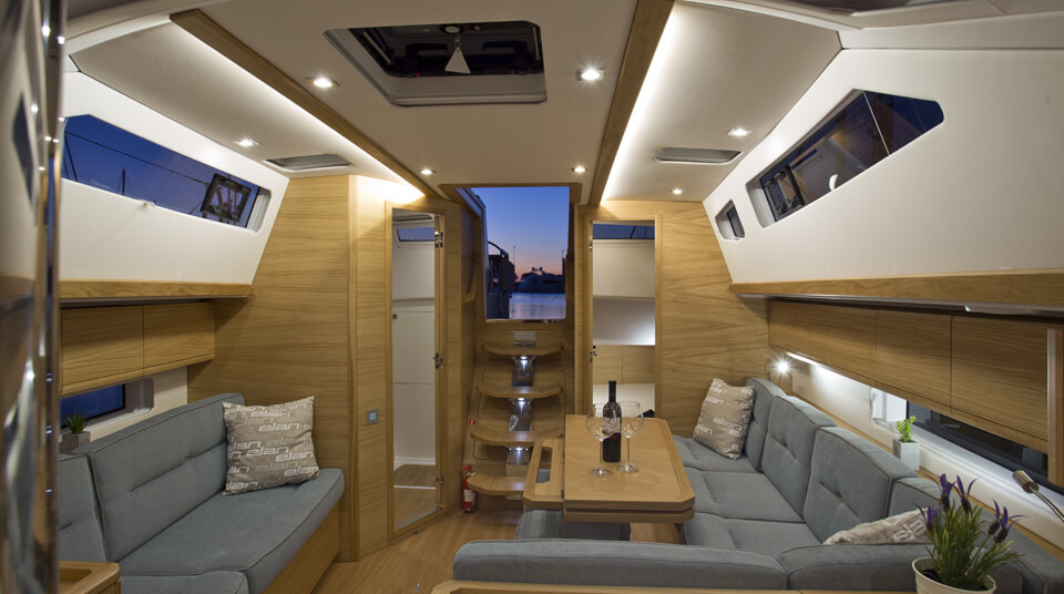 sailing yacht interior
