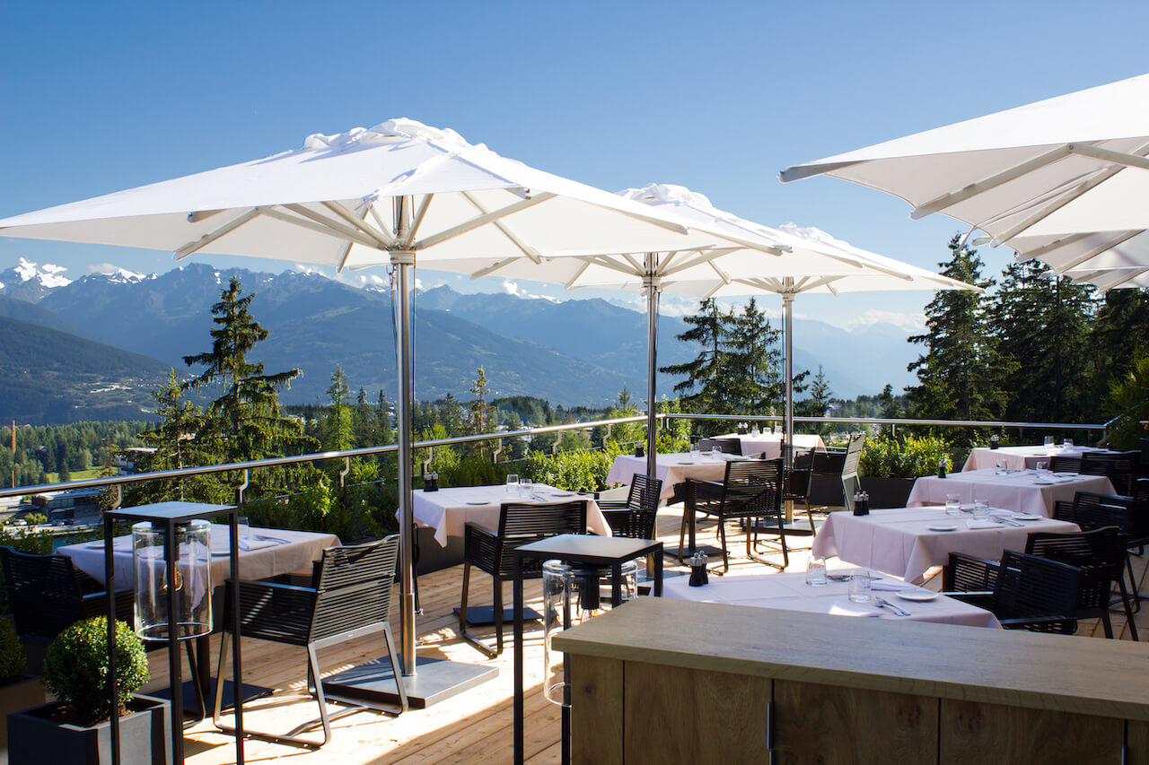 crans montana best hotel